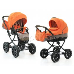 Orange Red 862 - Детская коляска Noordi Sole Classic 2 в 1 